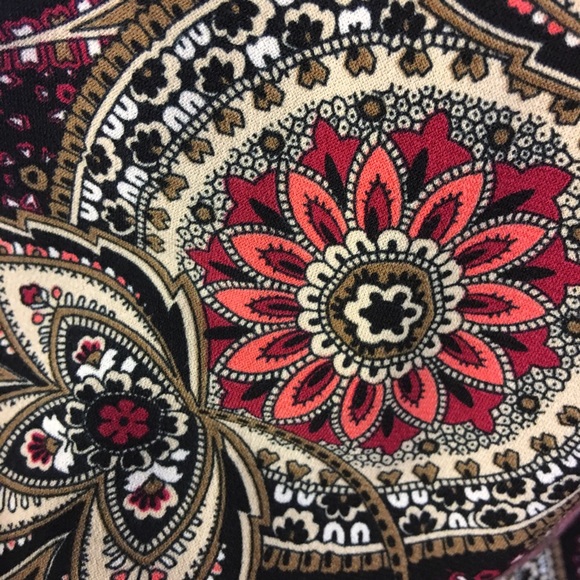 Venezia Tank Top Plus Size 26/28 Paisley Ruffles - Picture 5 of 7